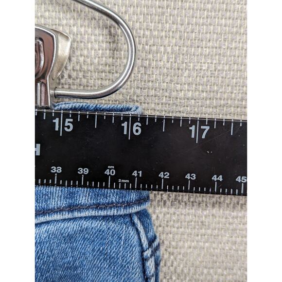 Old Navy Blue Jeans Size 12 Short Mid Rise Boot Cut -0424B169 - Picture 5 of 8